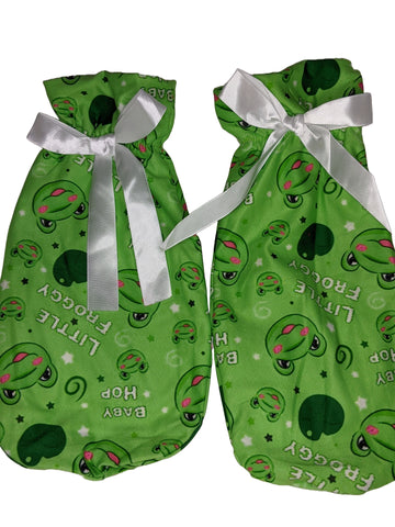 FROGGY BABY MATCHING Mittens