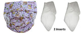 Lilac Spring Bears Pocket Diaper
