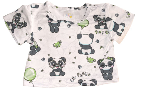 Lil Cute Panda Stuffy Matching Shirt