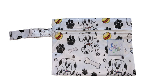 Spotted Pups Pacifier CARRYING CASE BAG