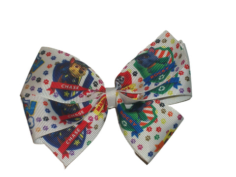 Dogs paw cartoon Boutique Hair Bow HB385