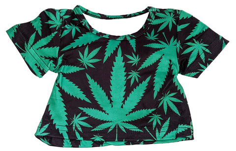 Cannabis Leaves Stuffy Matching Shirt