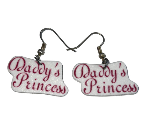 Boutique Earrings Daddy's Princess