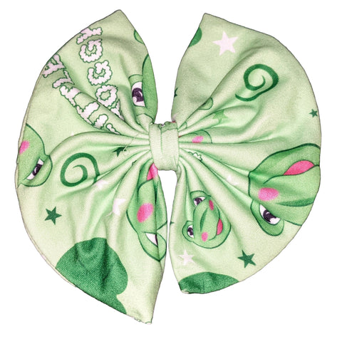 FROGGY BABY Matching Boutique Fabric Hair Bow