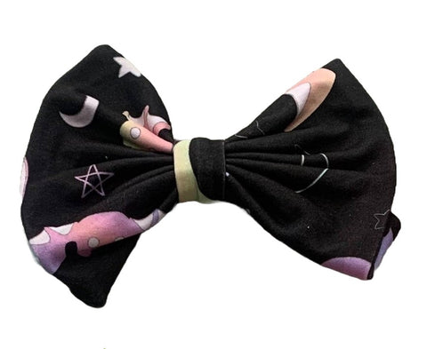 Pastel Bats MATCHING Boutique Fabric Hair Bow
