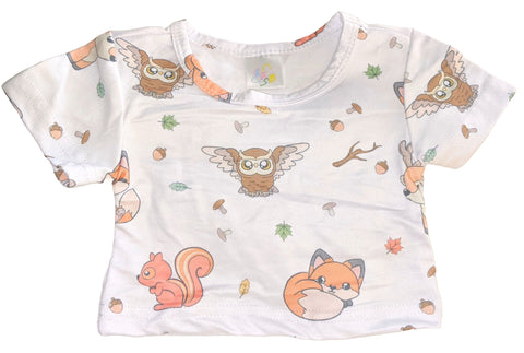 Forest Critters Stuffy Matching Shirt