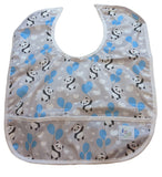 Up in The Air Panada Puppy Water Proof Bib with pocket