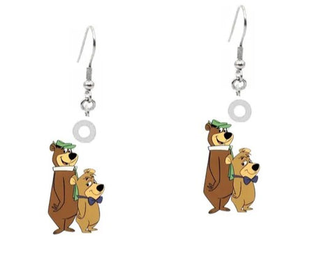 Boutique Earrings Cartoon Bears