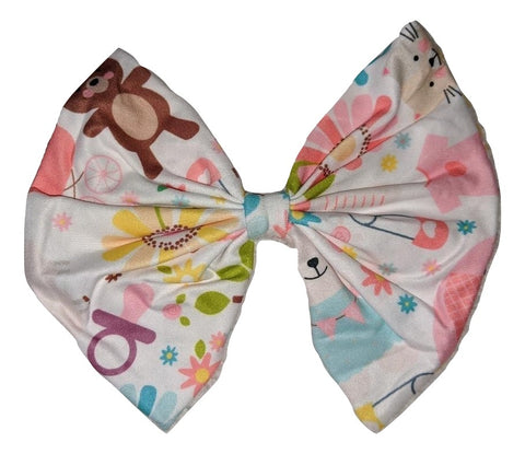 LIL BABY MATCHING Boutique Fabric Hair Bow