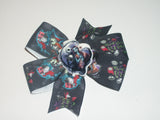Jack Skull Hairbow Hair Bow Boutique