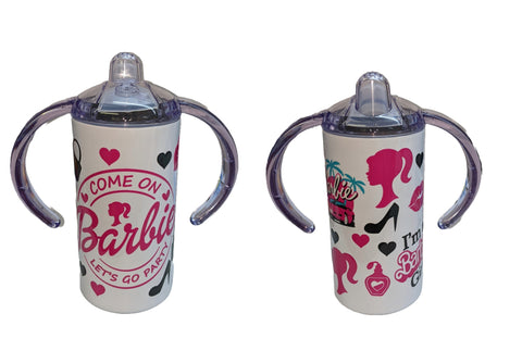 Doll Movie New 12 Ounce Stainless Steel Sippy Training Cup With Handle