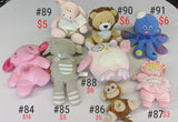 Baby Toys Rattle Plush Stiffies Second Chance Toys