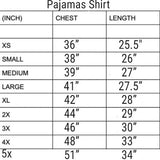 Fall Bear Pajamas Shirt