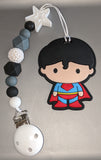 Hero Silicone Teether Chewing Toy Pacifier Clip