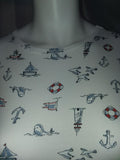 Squishyabdl cotton Sailboat Bodysuit - Limited Stock (Special Size chart) clearance