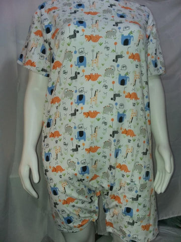 Squishyabdl cotton Dinosaur Romper - Large only (Special Size chart) Clearance LAST ONE