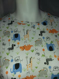 Squishyabdl cotton Dinosaur Romper - Large only (Special Size chart) Clearance LAST ONE