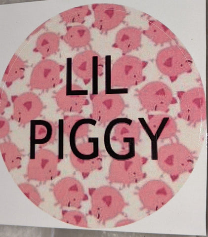 Vinyl Sticker LIl Piggy