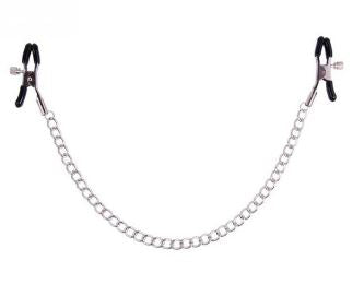 Clamps Fetish Stainless Steel Adjustable Metal Chain Breast Nipple Clamps Clips