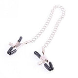 Clamps Fetish Stainless Steel Adjustable Metal Chain Breast Nipple Clamps Clips