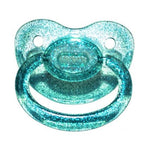 Clear Blue Sparkle New Large Sparkle Color Adult Pacifier