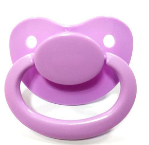 Light Purple New Large Plain Color Adult Pacifier