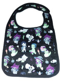 Adult Tiny Terrors Bib Double Sided Reversible Matching Bib  DESIGNED BY KEROKEROKOUHAI