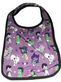 Adult Tiny Terrors Bib Double Sided Reversible Matching Bib  DESIGNED BY KEROKEROKOUHAI