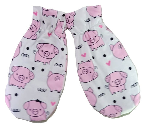 Lil Piggy Matching Mittens