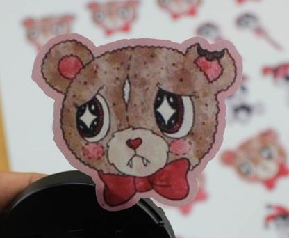 MISFIT OF TOYS VINYL STICKERS DESIGNED BY KEROKEROKOUHAI