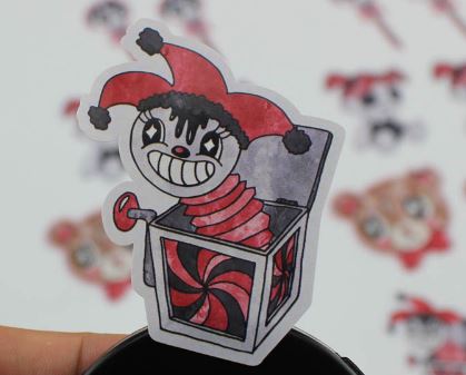 MISFIT OF TOYS VINYL STICKERS