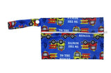 Fire Truck PACIFIER CARRYING CASE BAG