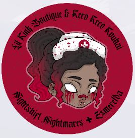 Vinyl Stickers Nightshift Nightmares Nurse Esmerelda