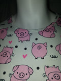 LIL PIGGY Baby Doll Shirt Clearance xs only LAST ONE