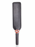 Paddle Bdsm Fetish Lovely Braiding Ribbon Leather Spanking Paddle * Purple