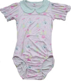 Flower Faeries ONESIE WITH PETER PAN STYLE COLLAR  Clearance xxs only LAST ONE