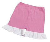 Pink Matching Ruffle Shorts xl only Last One