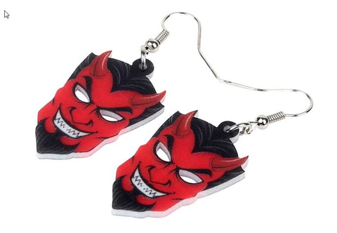 Boutique Earrings Devil