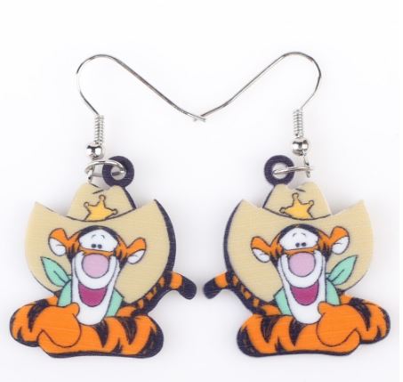 Tiger Earrings
