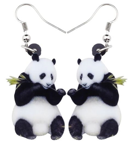 Panda Bear Earrings