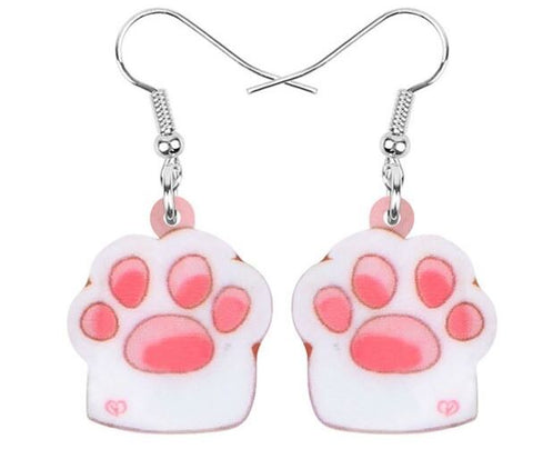 Boutique Earrings Kitten Paws