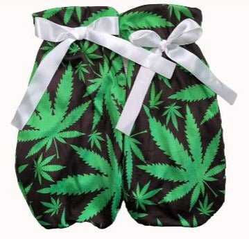 Cannabis Leaves Adult Matching Mittens