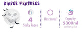 Rearz Haunt ABDL 1 Adult Diaper Sample