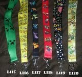 CARTOONS - HERO'S - ANIME badge holders - LANYARDS -  Huge Variety -
