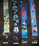 CARTOONS - HERO'S - ANIME badge holders - LANYARDS -  Huge Variety -
