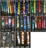 CARTOONS - HERO'S - ANIME badge holders - LANYARDS -  Huge Variety -