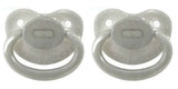 Clear Grey Sparkle New Large Sparkle Color Adult Pacifier