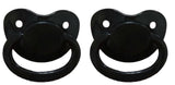 Black New Large Plain Color Adult Pacifier