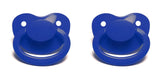 Dark Blue New Large Plain Color Adult Pacifier