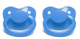 Light Blue New Large Plain Color Adult Pacifier